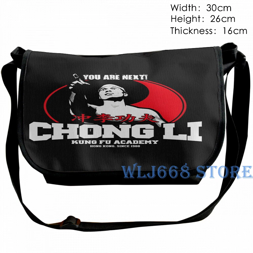 Женские сумки через плечо с забавным принтом BOLO YEUNG BLOODSPORT CHONG LI KUNG FU ACADEMY YOU ARE NEXT
