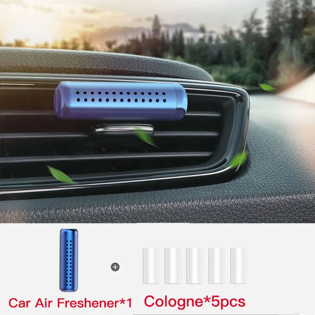 Blue 5 Colongne Baseus автомобильный освежитель воздуха Духи клип авто Ароматизатор для автомобиля Запах Диффузор кондиционер твердый парфюм в автомобиль аксессуары - Название цвета: Blue 5 Colongne