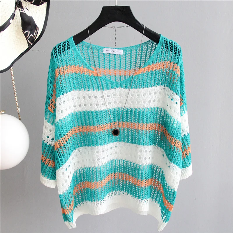 2019 Женский Свитер оверсайз с v-образным вырезом вязаный джемпер повседневный