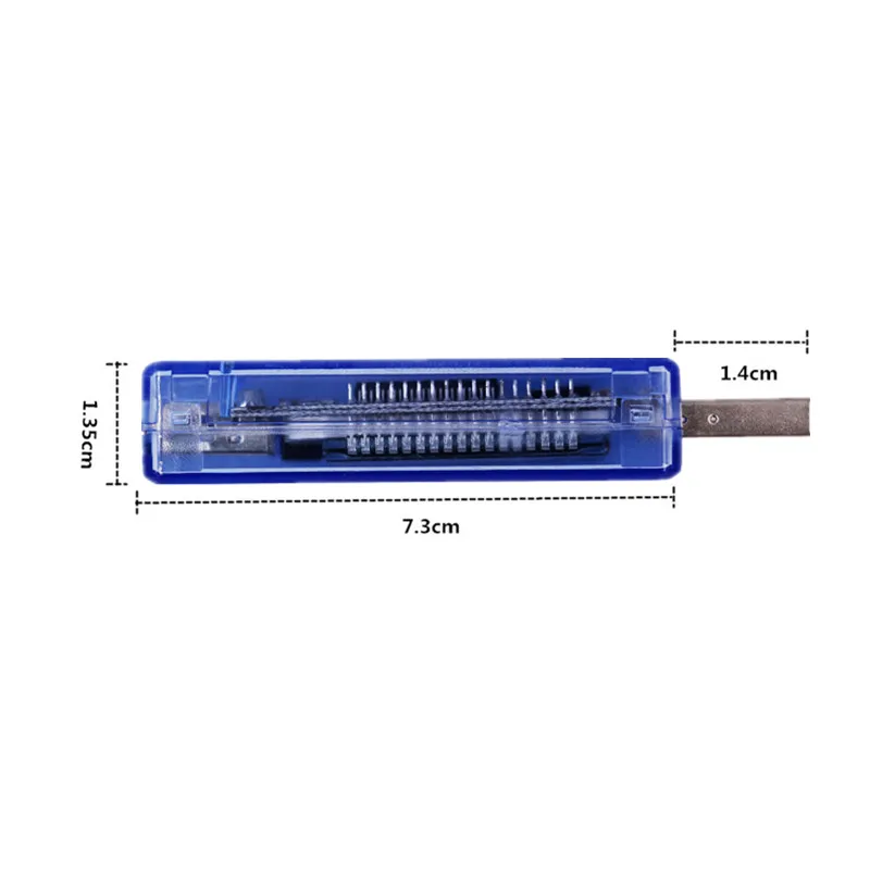 ЖК вольтметр USB QC2.0 зарядное устройство измеритель емкости тока напряжения