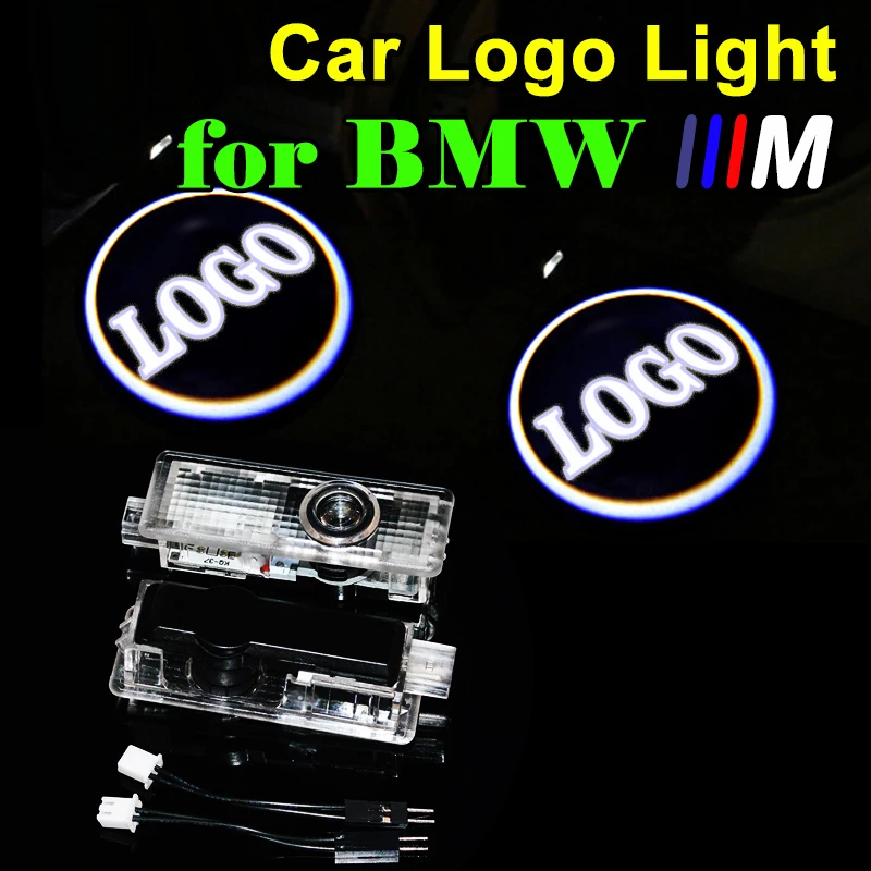2 х автомобильных дверных фонаря Авто Логотип лампа LED Добро пожаловать лампочка