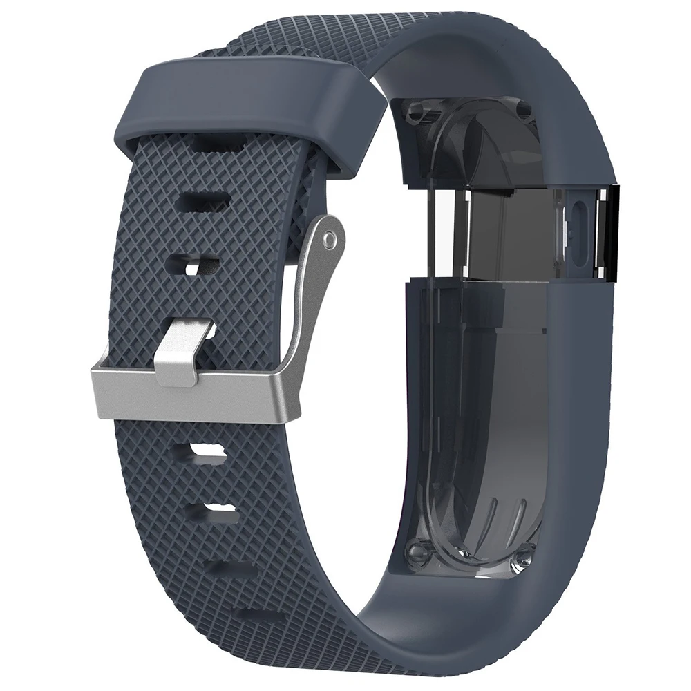 

For Fitbit Charge HR Replacement Watch Strap Silicone Watchband for Fitbit Charge HR Activity Tracker Metal Buckle Wrist Band