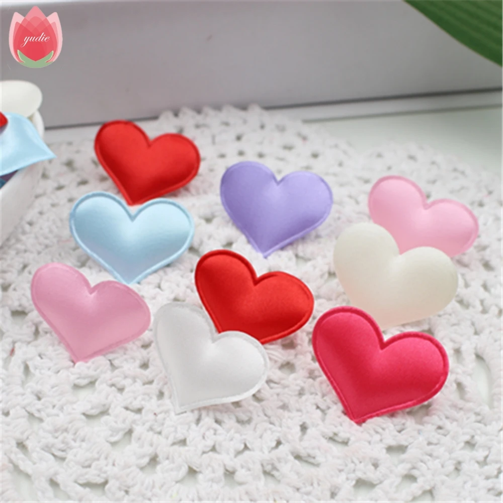 Новинка 2017 100 шт. шелковая ткань с милым сердцем для украшения торта на свадьбу