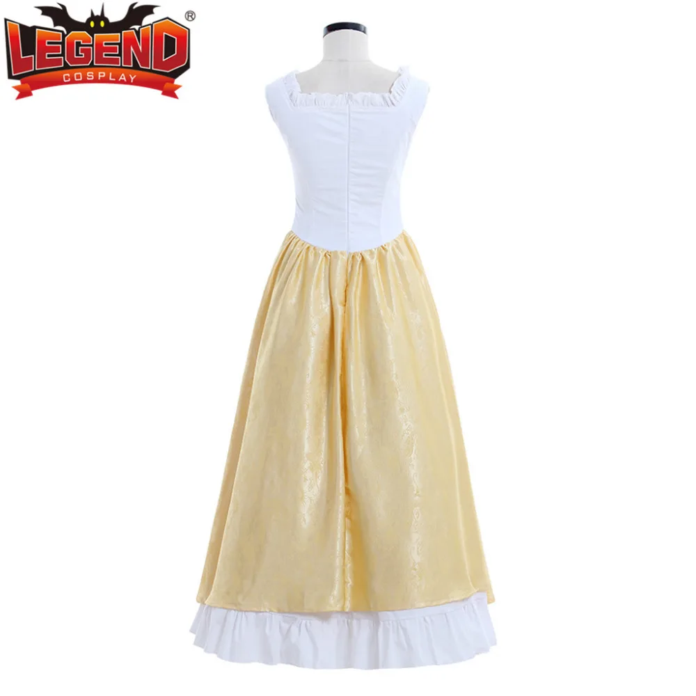 Средневековое платье для костюмированной вечеринки с длинными рукавами