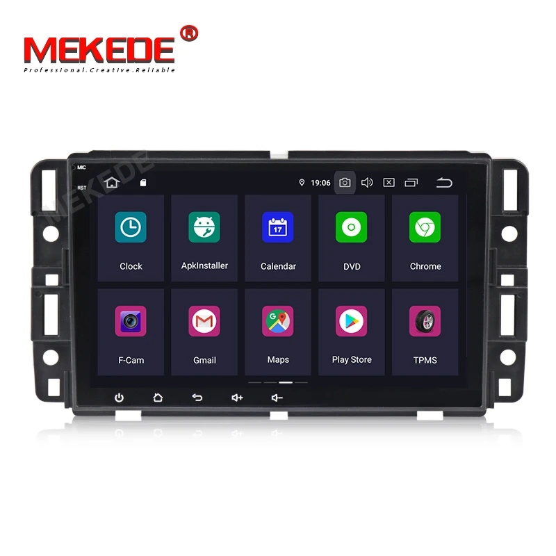 MEKEDE ips экран DSP Android 9,0 Автомобильный мультимедийный dvd gps плеер для GMC Chevrolet Chevy Yukon Sierra Tahoe Acadia Suburban
