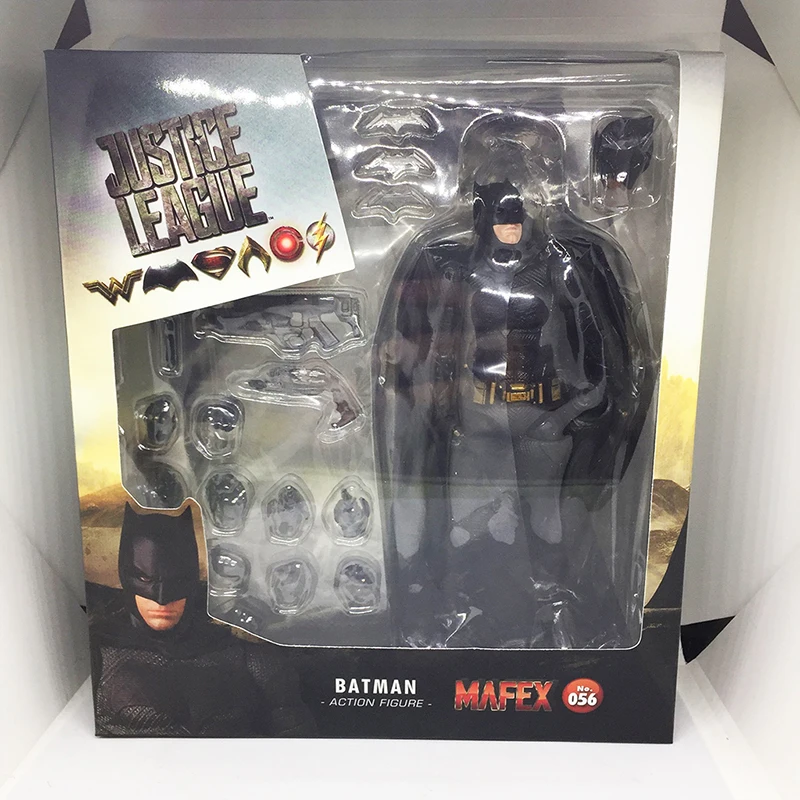DC Justice League Super Hero MAFEX MAF Batman 056 Flash 058 Wonder Woman 048 Супермен 057 Человек-паук 047 фигурка игрушка кукла