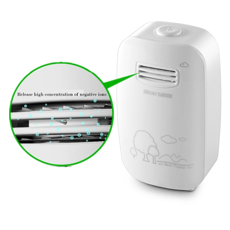 Очиститель воздуха домашний ионизатор генератор мини озонатор дезинфицирующий