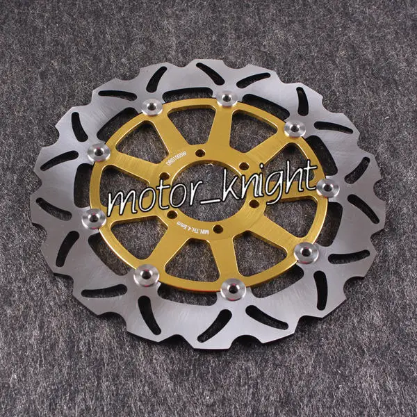 Золотые мотоциклетные тормозные роторы для Yamaha FZ750 FZS FZR 600 XJR TZ 250 TDM TRX 850 FJ1200 1990