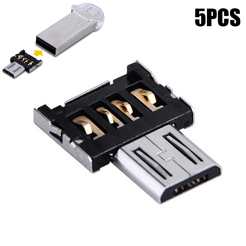 5 шт. OTG разъем адаптера USB к Micro для планшетных ПК Android мобильного телефона JLRL88 |