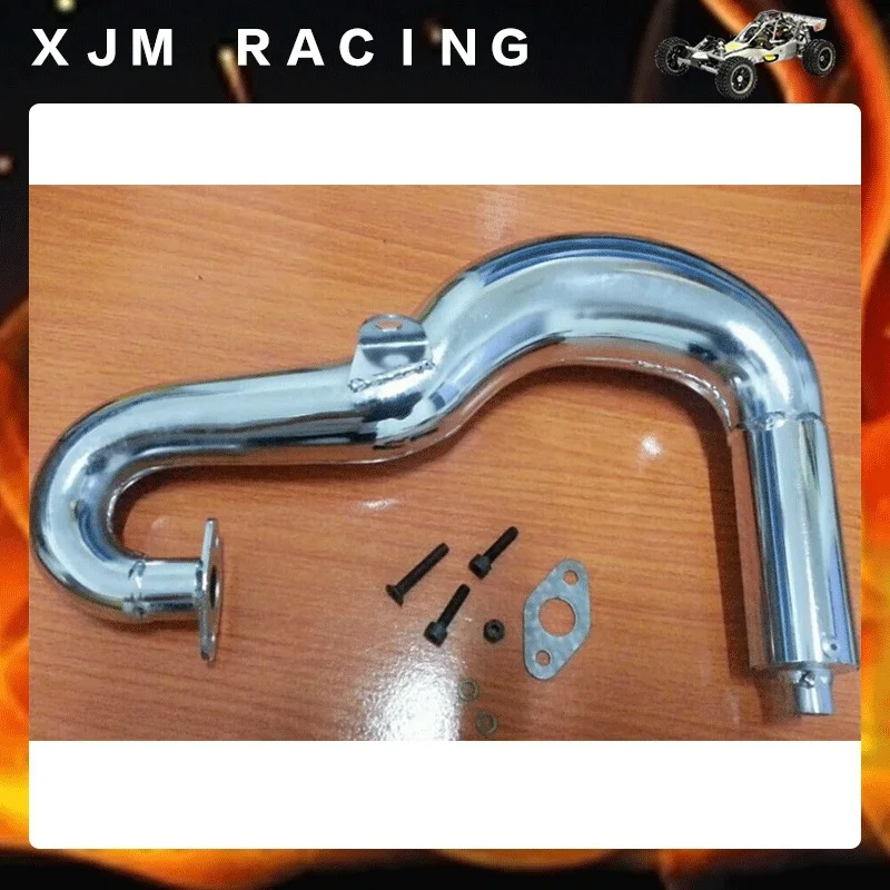 Настраиваемый глушитель трубы подходит для 1/5 RC FG грузовик мардер Duratrax Firehammer Carson