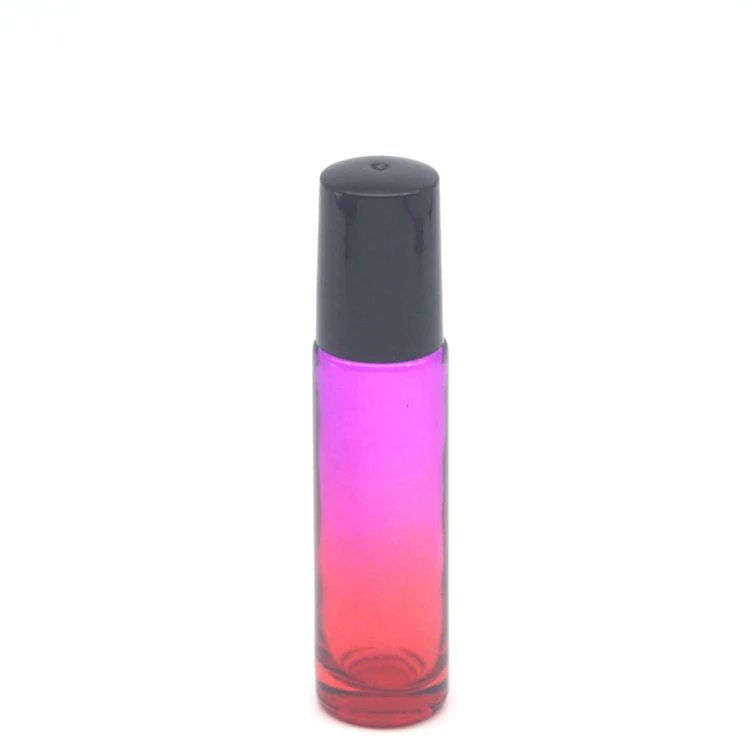 10ml C7 1 шт 10 мл красочные толстые стеклянные флаконы пустые эфирные масла Духи ролл на бутылке из нержавеющей стали ролик бутылки - Цвет: 10ml C7