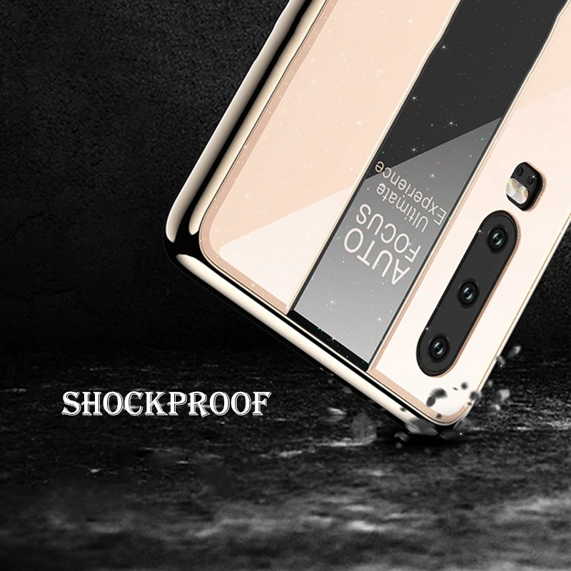 Luxury Hard PC Back Cover Case for Huawei P30 Shockproof P20 Pro Lite Soft Frame Fundas |