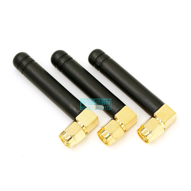 Антенна 5cm 3DBI GSM GPRS 868 МГц/900 МГц/915 МГц SMA Male гибкая антенна для Quect M66/M35/M95/MC20/GC65/M72 и т.