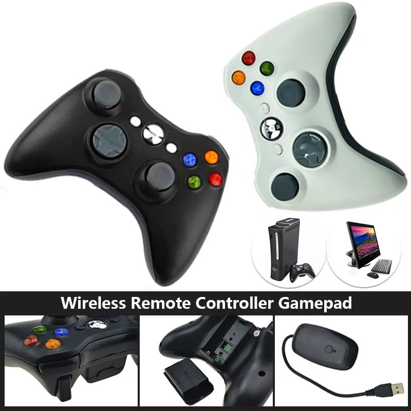 Для Xbox 360 2 4G беспроводной пульт дистанционного управления компьютер с ПК