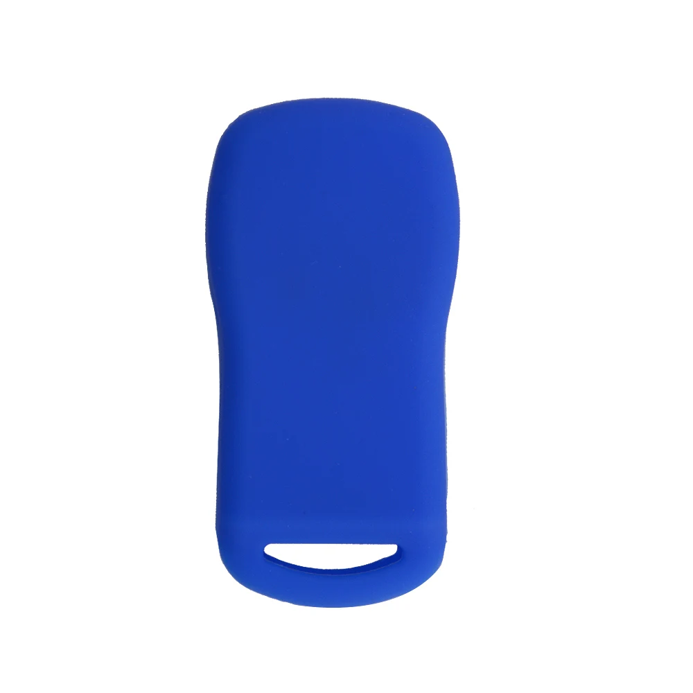 Красочные силиконовые 3 кнопки управления смарт картой автомобиля брелок чехол