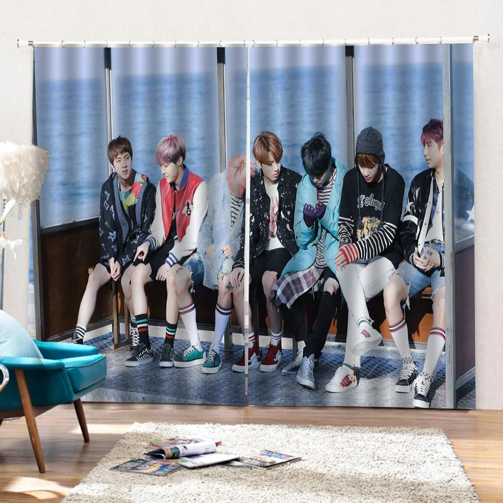 Занавески для гостиной s черно-белые занавески спальни обработки окон A B стильные