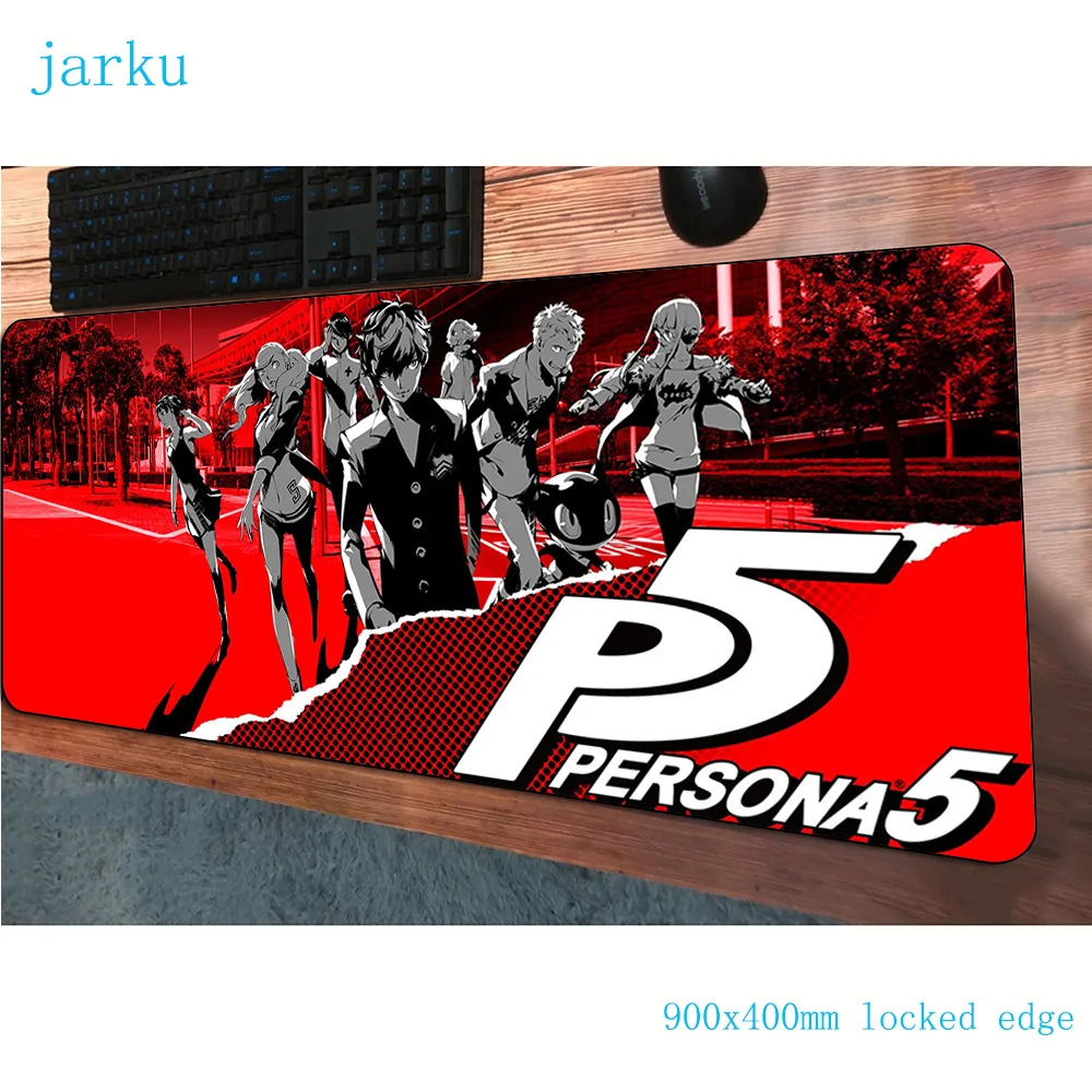 Коврик для мыши persona 5 900x400 мм с крупным рисунком лучший игровой коврик Популярные