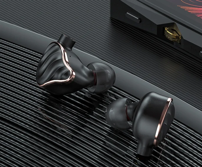 FiiO FH7 Hi-Fi аудио высокого разрешения бериллия PVD 5 драйвер(4 Knowles BA+ 1DD) гибридные наушники с MMCX съемный кабель