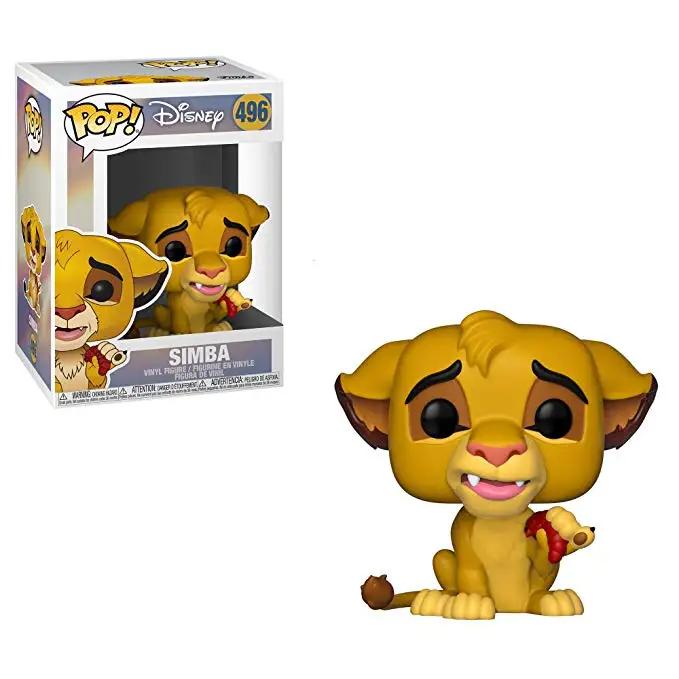 496 Funko POP The Lion King SIMBA LUAU PUMBAA MUFASA аниме фильмы Детские модели подарки - Цвет: 496