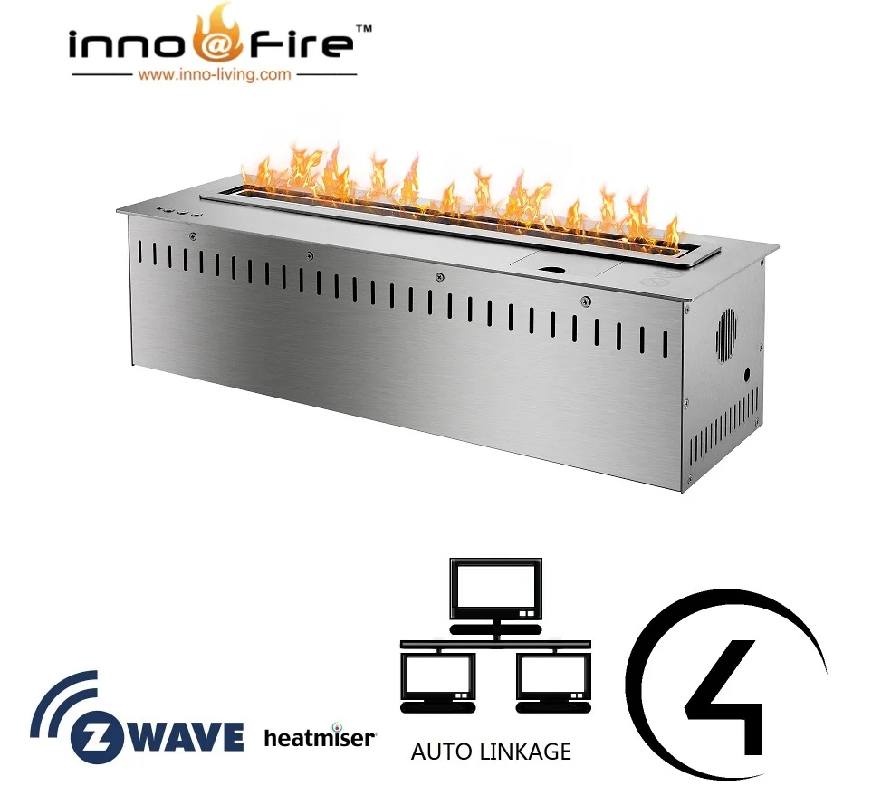 Inno living fire 60 inch queimador de etanol intelligent wifi control | Обустройство дома