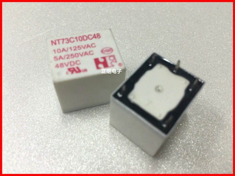 

2pcs/lot Original relay NT73C10DC48 DC48V