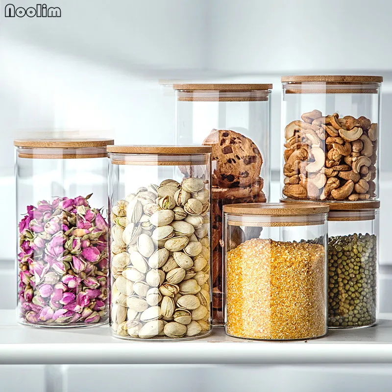 NOOLIM бутылка для хранения кухонный магазин пищевой ингредиент хранение орехов