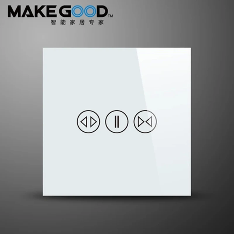 MakeGood UK/AU стандартный настенный выключатель системы умного дома сенсорный