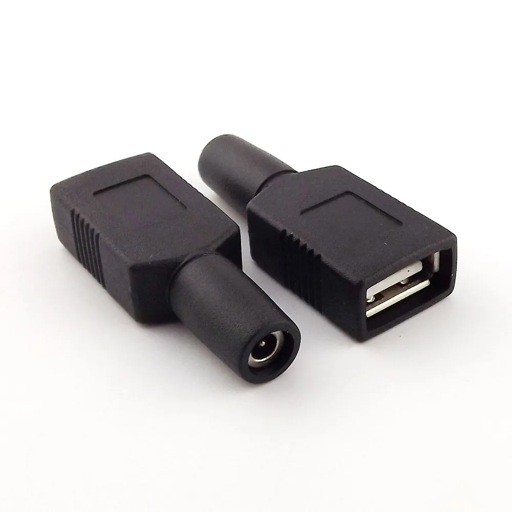 3 шт. адаптер питания постоянного тока с гнездом USB на гнездо 5x1 35 мм | Компьютеры и
