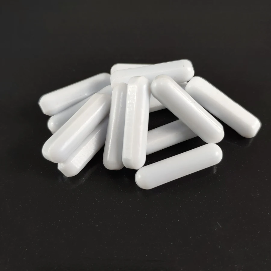 Бесплатная доставка C10x70mm 1 шт. PTFE магнитная мешалка миксер бар мешалки белый