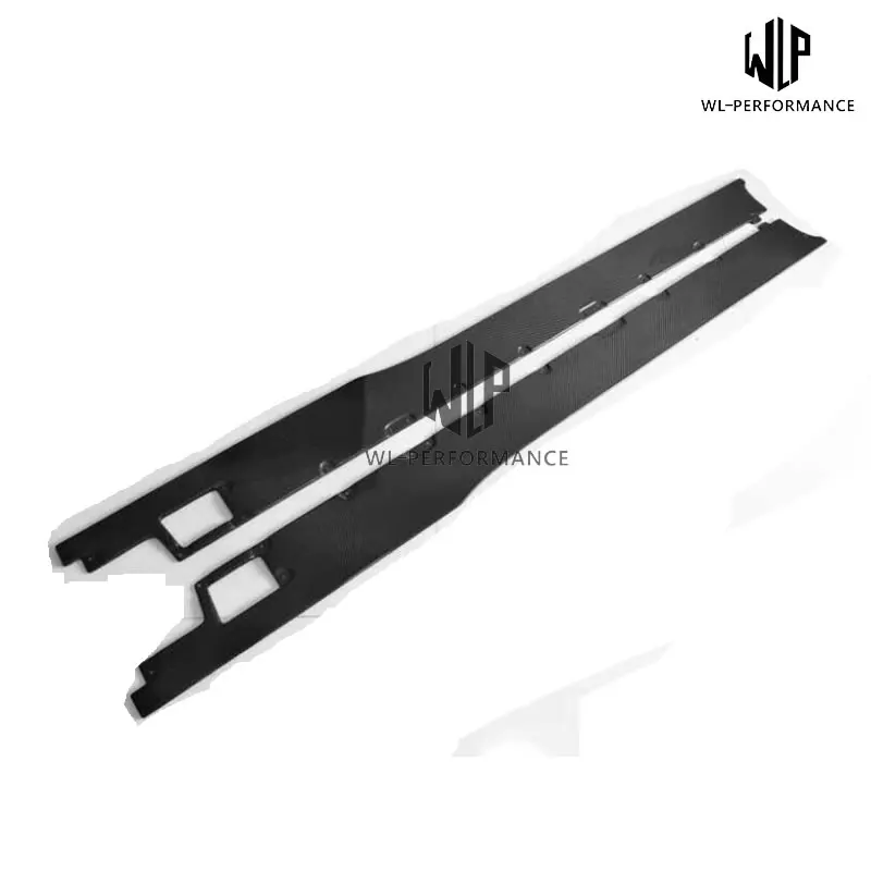 LP700 высокое качество карбоновое волокно передняя губа задняя диффузор боковые