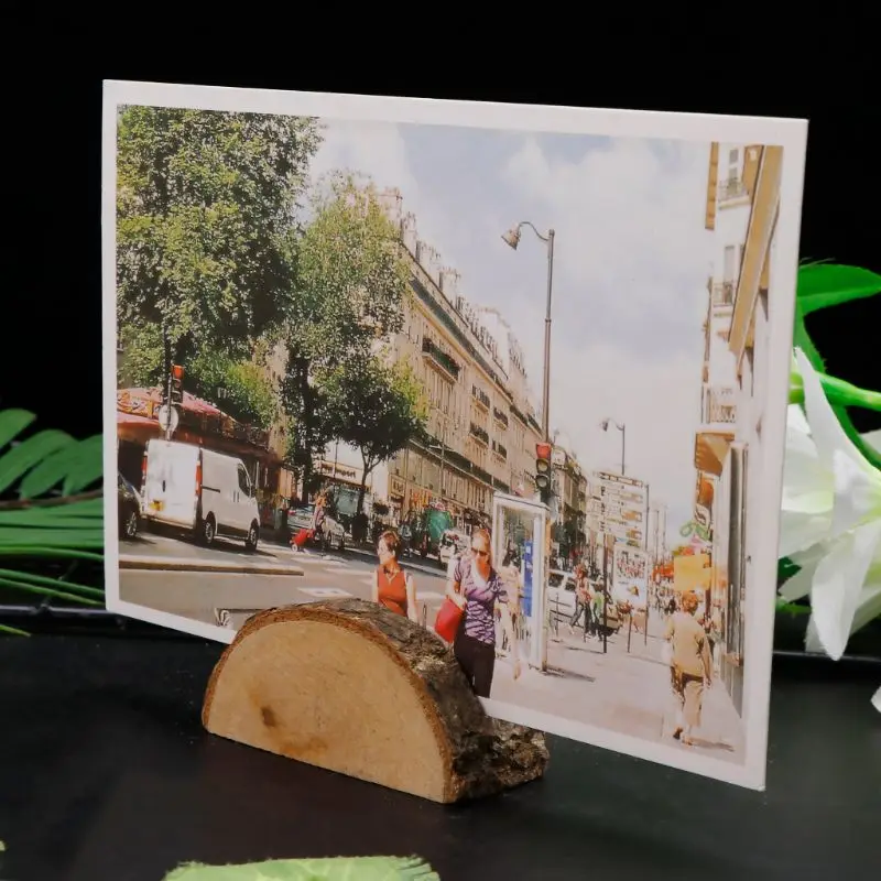 Деревенский деревянный стол с именем и номером 10 шт. | Дом сад