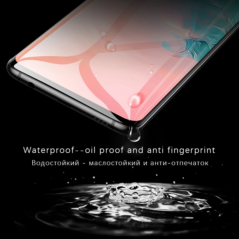 Новая 15D изогнутая полностью Гидрогелевая пленка для Samsung Galaxy S8 S9 S10 Plus Lite Защитная