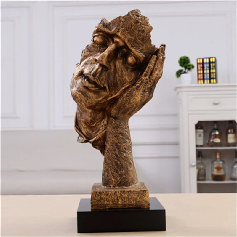 Статуэтка Thinker статуэтка для гостиной художественный декор мебель тишина
