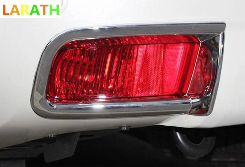 Для Toyota Land Cruiser Prado FJ150 2014 2015 2016 2 шт. Chrome автомобиля спереди головной светильник