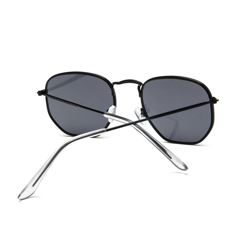 Многоугольные Круглые Солнцезащитные очки для женщин и мужчин брендовые