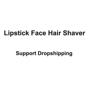 Электрическая губная помада для удаления волос портативный губная помада эпилятор для дропшиппинг