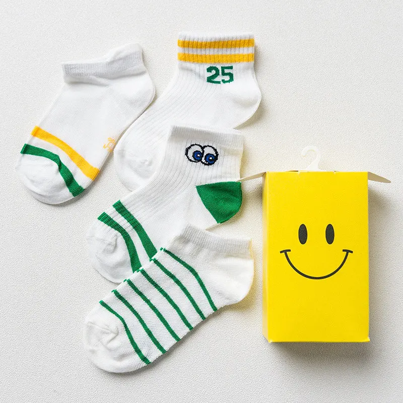 OLN 36-46 Classic Cotton Socks for Women Cute Animal Cat Korean Chaussette Femme 1 pairs 008 | Женская одежда