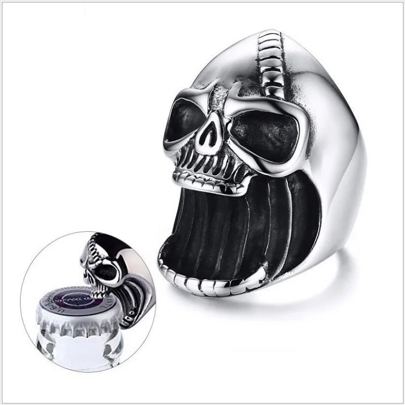 Открывалка для бутылок из нержавеющей стали дизайнерский штопор в уличном стиле