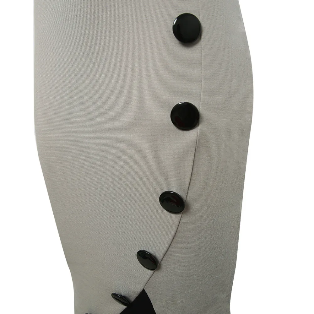 Женская элегантная стрейчевая туника с матросским воротником деловая одежда для