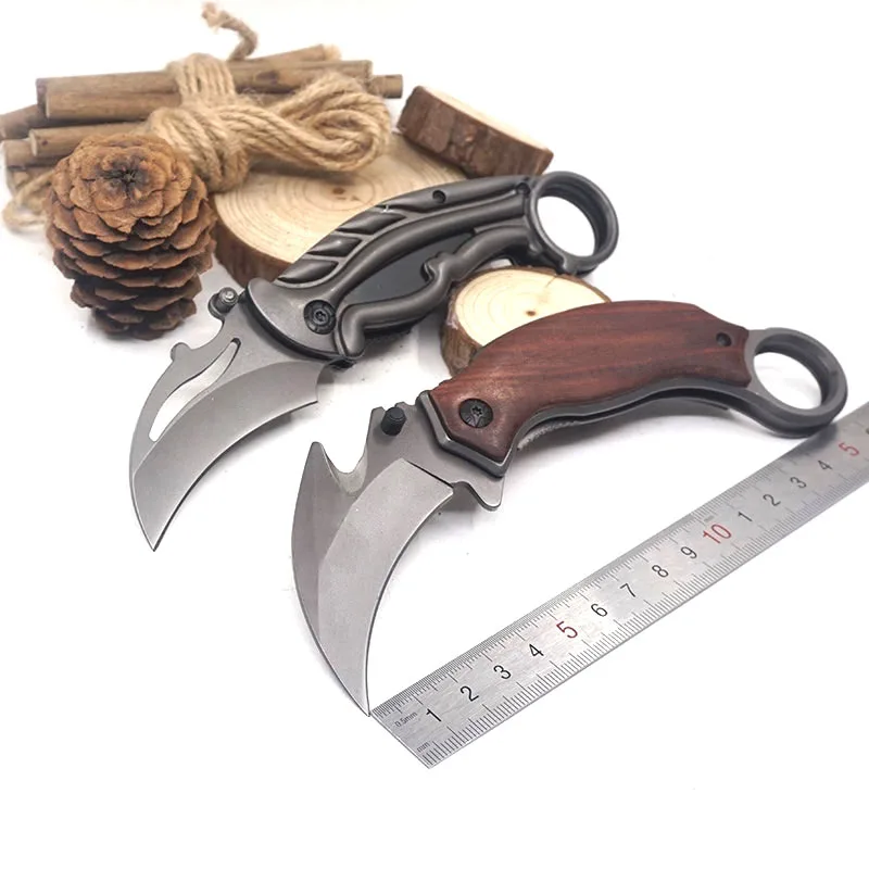 Karambit нож Тактический мантис коготь складывающиеся ножи карманный открытый боевой Походный нож для выживания EDC защита мульти инструменты