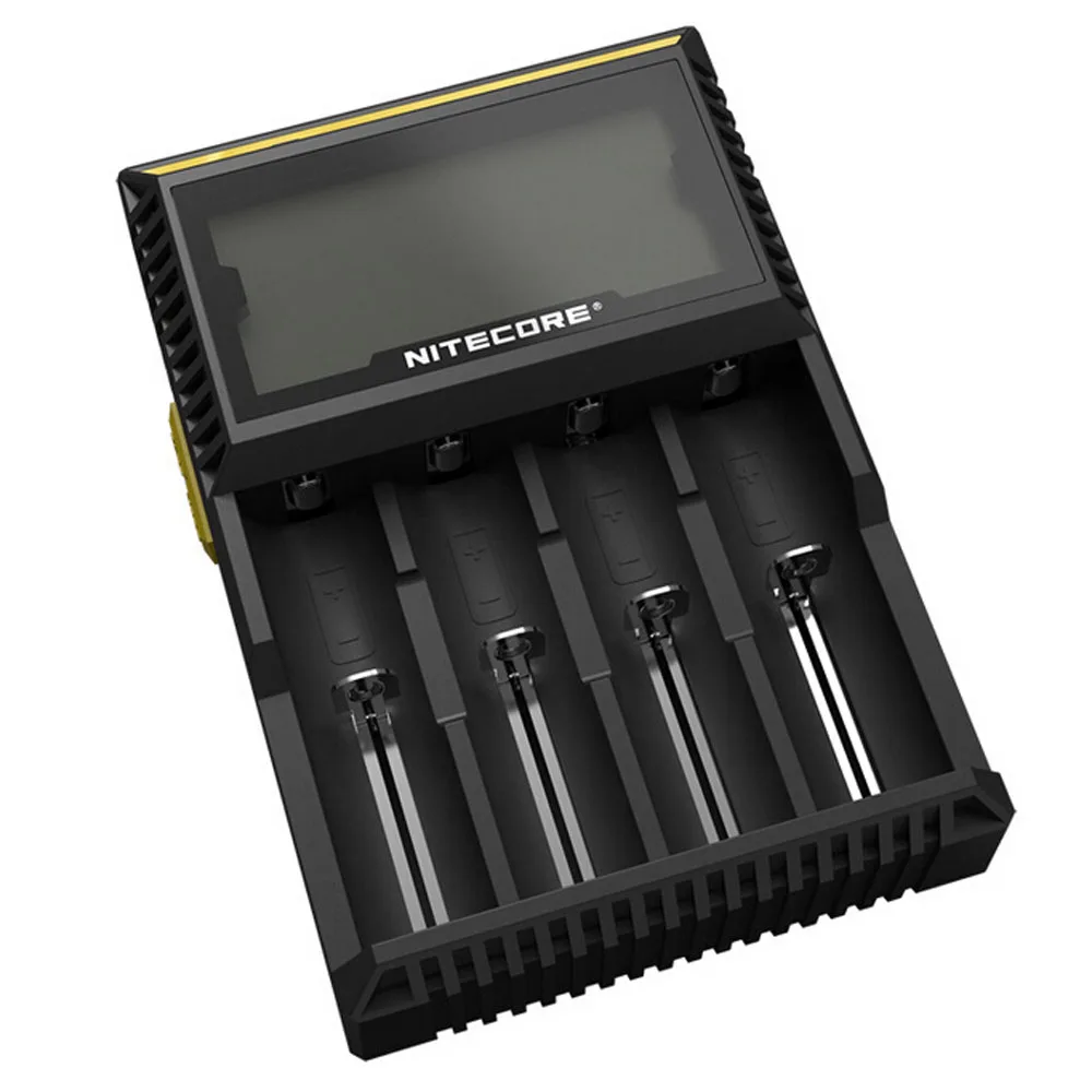 Цифровое Зарядное устройство Nitecore D4 с ЖК-дисплеем интеллектуальная электронная