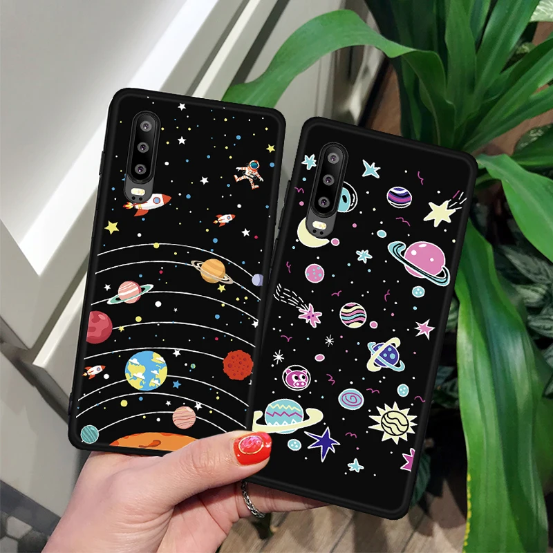 Чехол для телефона из ТПУ с рисунком Huawei Nova 4 3i 2i 3 модный матовый мягкий чехол