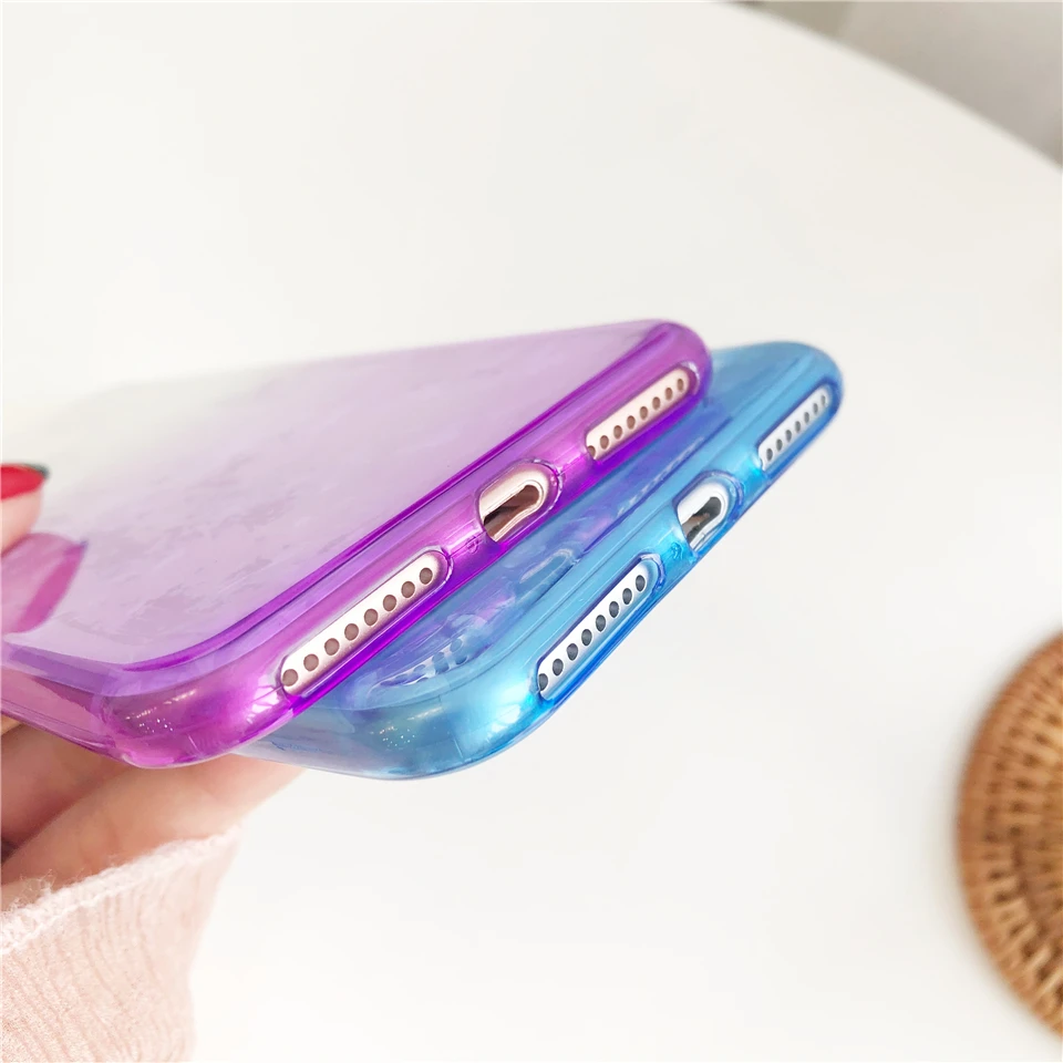 Rainbow Marble TPU Phone Case For iphone 7 Plus 6 6s 8 X XR XS MAX Soft Fundas Silicone Huawei Honor 10 9 9i 7X Y6 Y7 Prime 2018 |