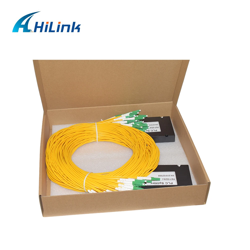 Оптический PLC сплиттер 1x32 plc модуль ABS Тип коробки LC/UPC разъем 1 м|Оптоволоконное