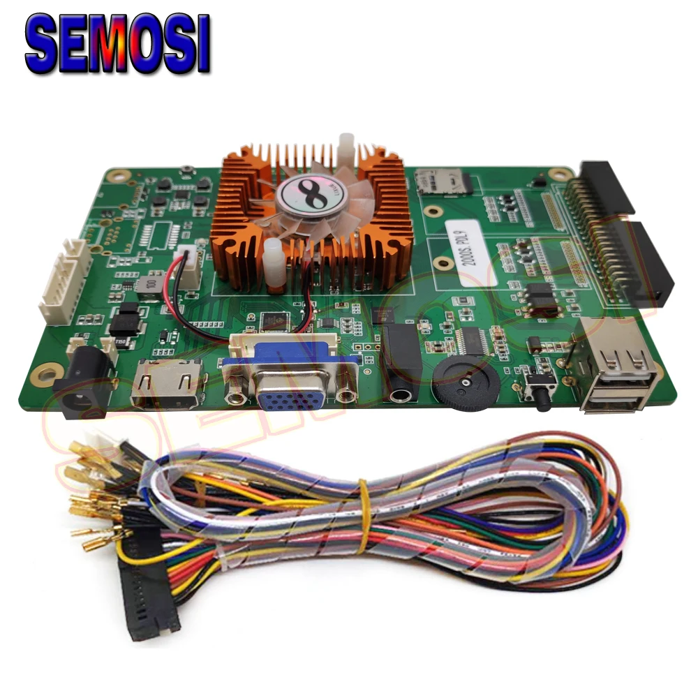 1660 в 1 аркадная игра печатная плата VGA и HDMI 28 Pin разъем Jamma Аркада шкаф коробка 9 для