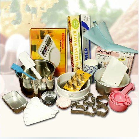 

Baking tools set diy tools for baking oven cake biscuit mould bundle