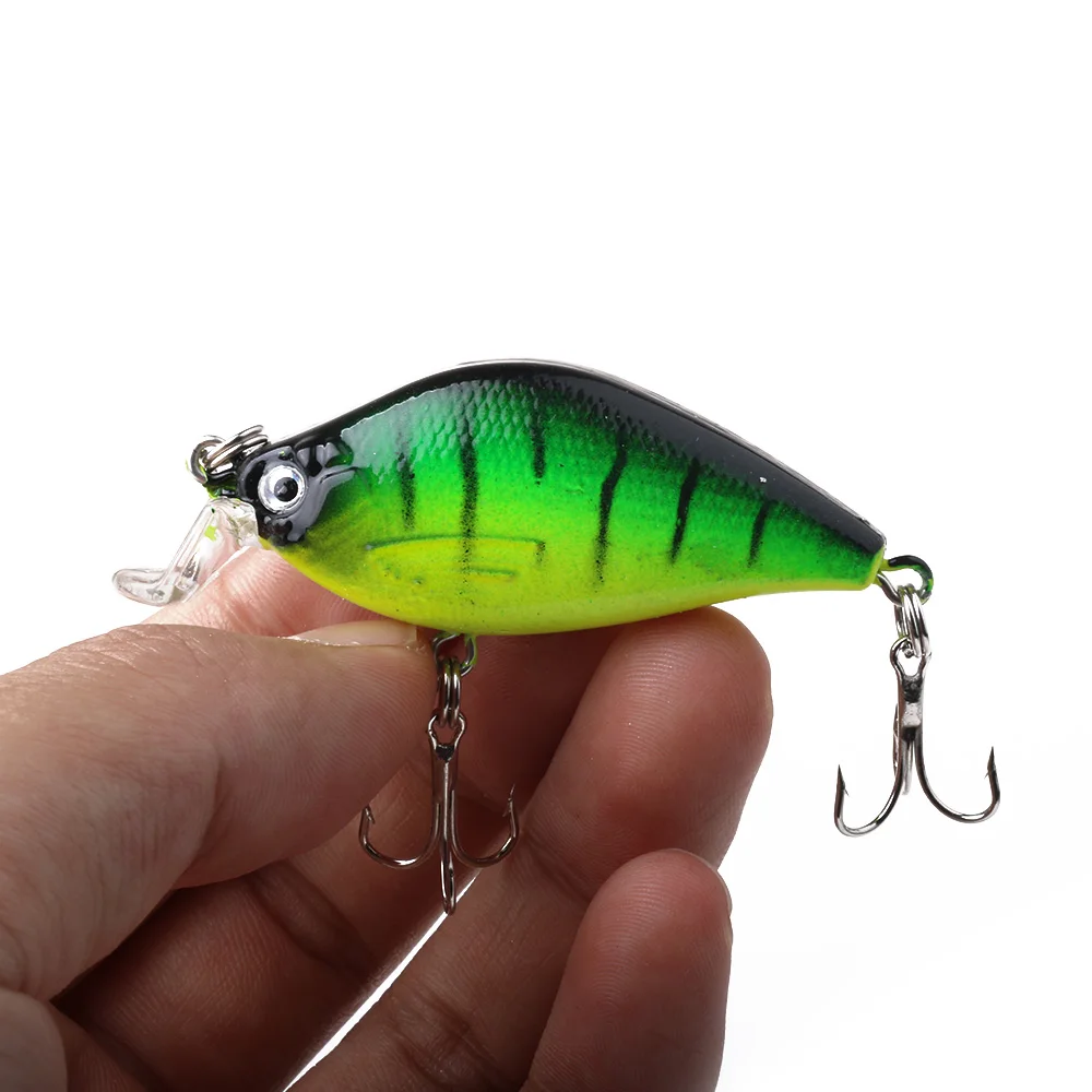 HENGJIA 5 шт./лот плавающая жесткая наживка Crankbait рыболовный воблер Crank Bait|Наживки для