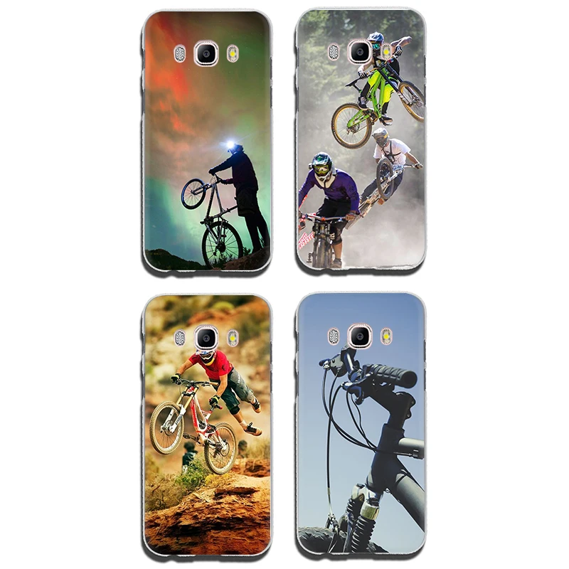 Удивительный Твердый чехол для телефона с Горным велосипедом Samsung Galaxy J2 3 5 Prime J 2017