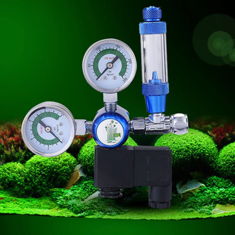 Двойной манометр углекислого газа электромагнитный co2 с регулятором напряжения