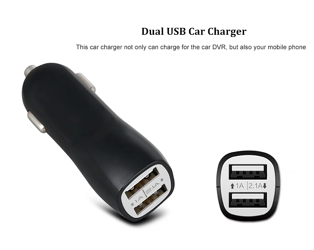 Мини регистраторы Wi Fi Full HD 1080p 30fps детектор салона автомобиля dvr камера с Dual USB